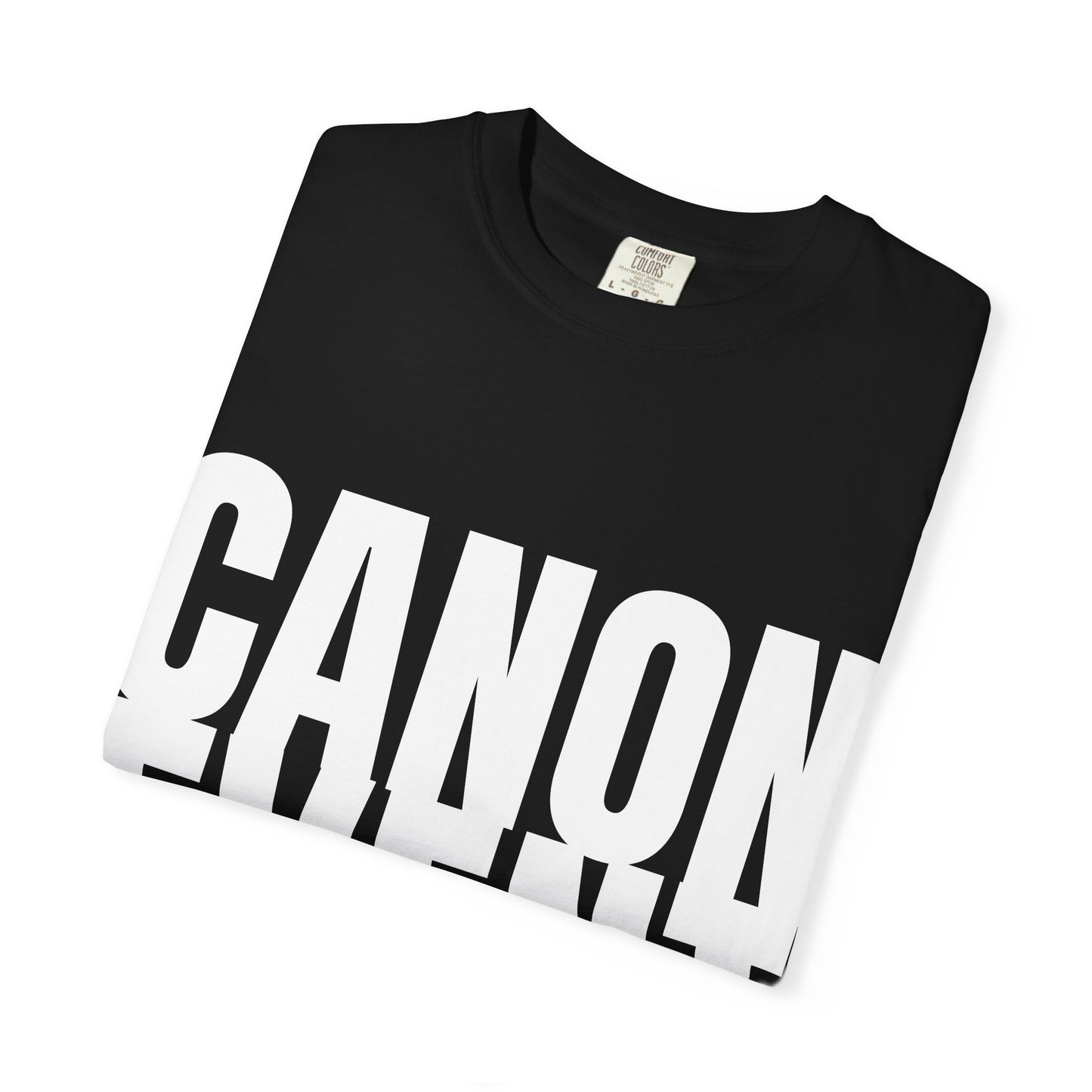 Canon Event T-shirt | Bold Typographic Photography Tee
